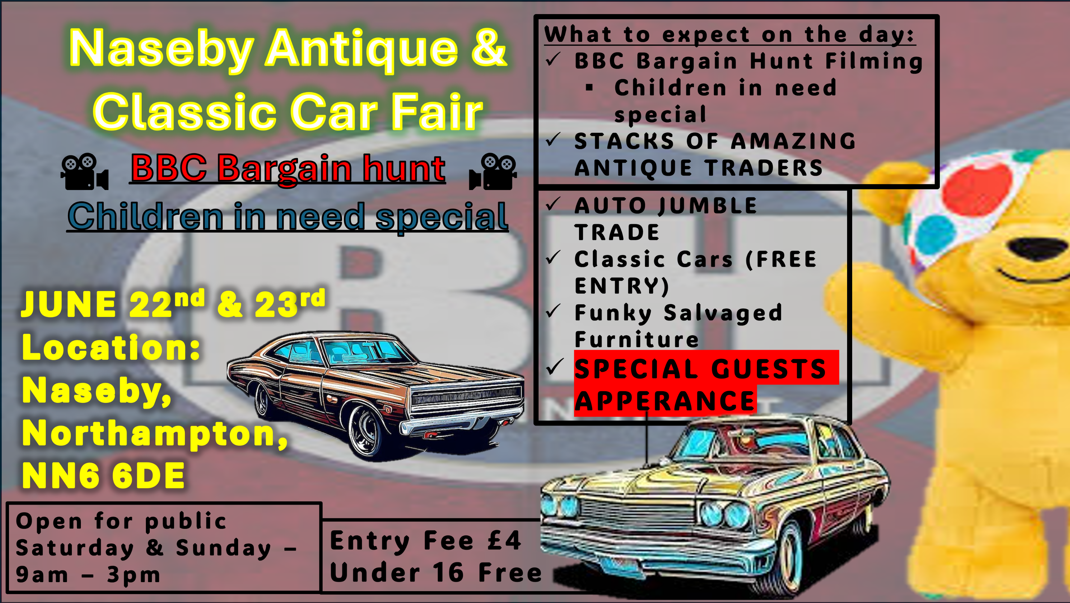 Naseby Antique and Classic Car Fair