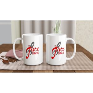 Jinx Singers White 15oz Ceramic Mug