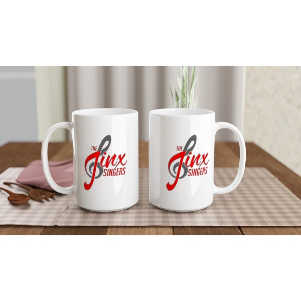 Jinx Singers White 15oz Ceramic Mug