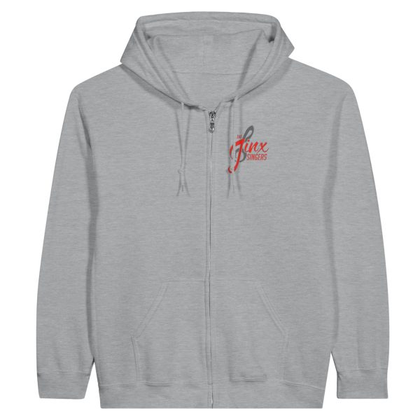 Jinx Singers Classic Unisex Zip Hoodie - Image 7